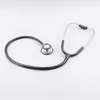 Estetoscópio de Dupla Cabeça Médico Com Embalagem Interna de Espuma E Manual Tamanho de 18,6X10,8cm
