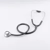 Estetoscópio de Dupla Cabeça Médico Com Embalagem Interna de Espuma E Manual Tamanho de 18,6X10,8cm